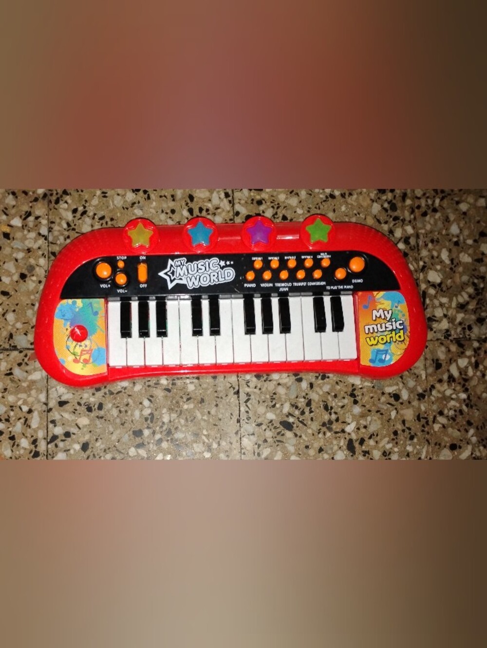 Kids Red Mini Keyboard Piano